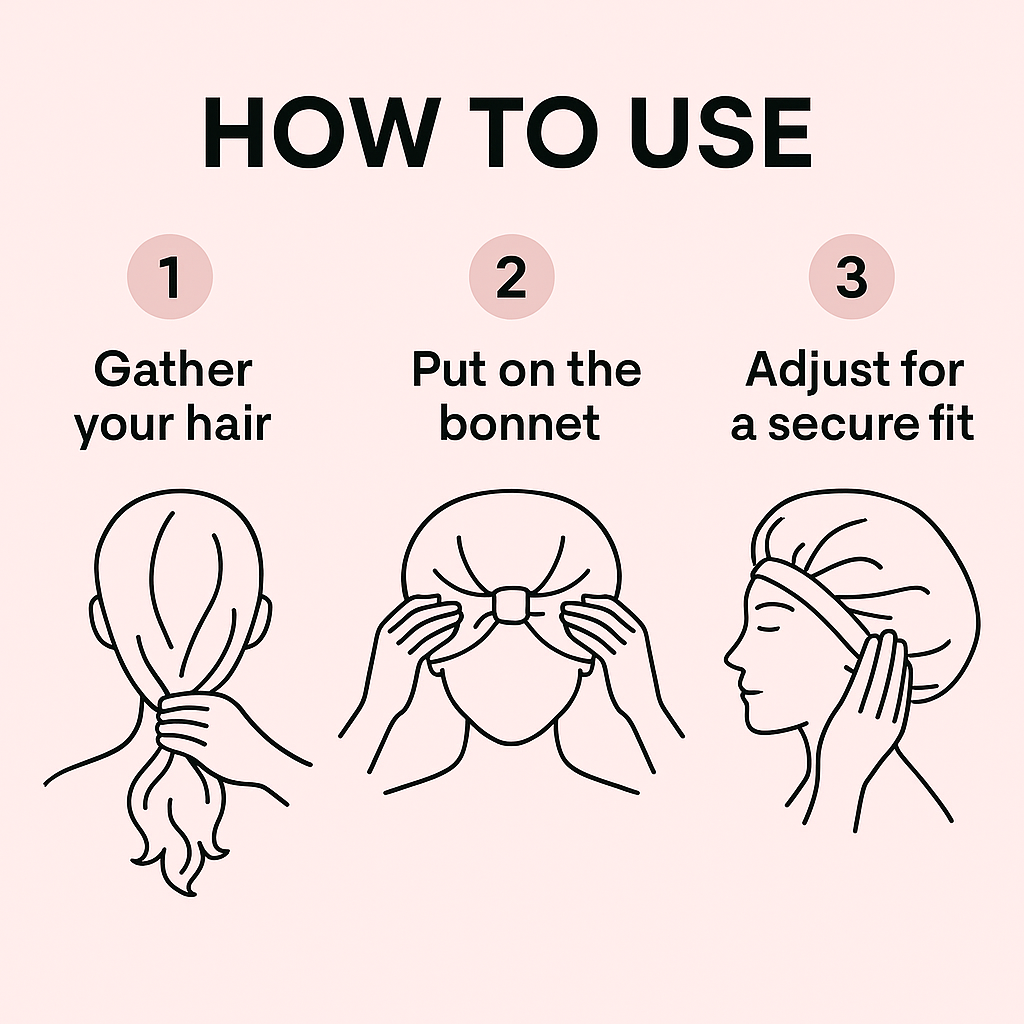 Hair Pop!™ Satin Bonnet